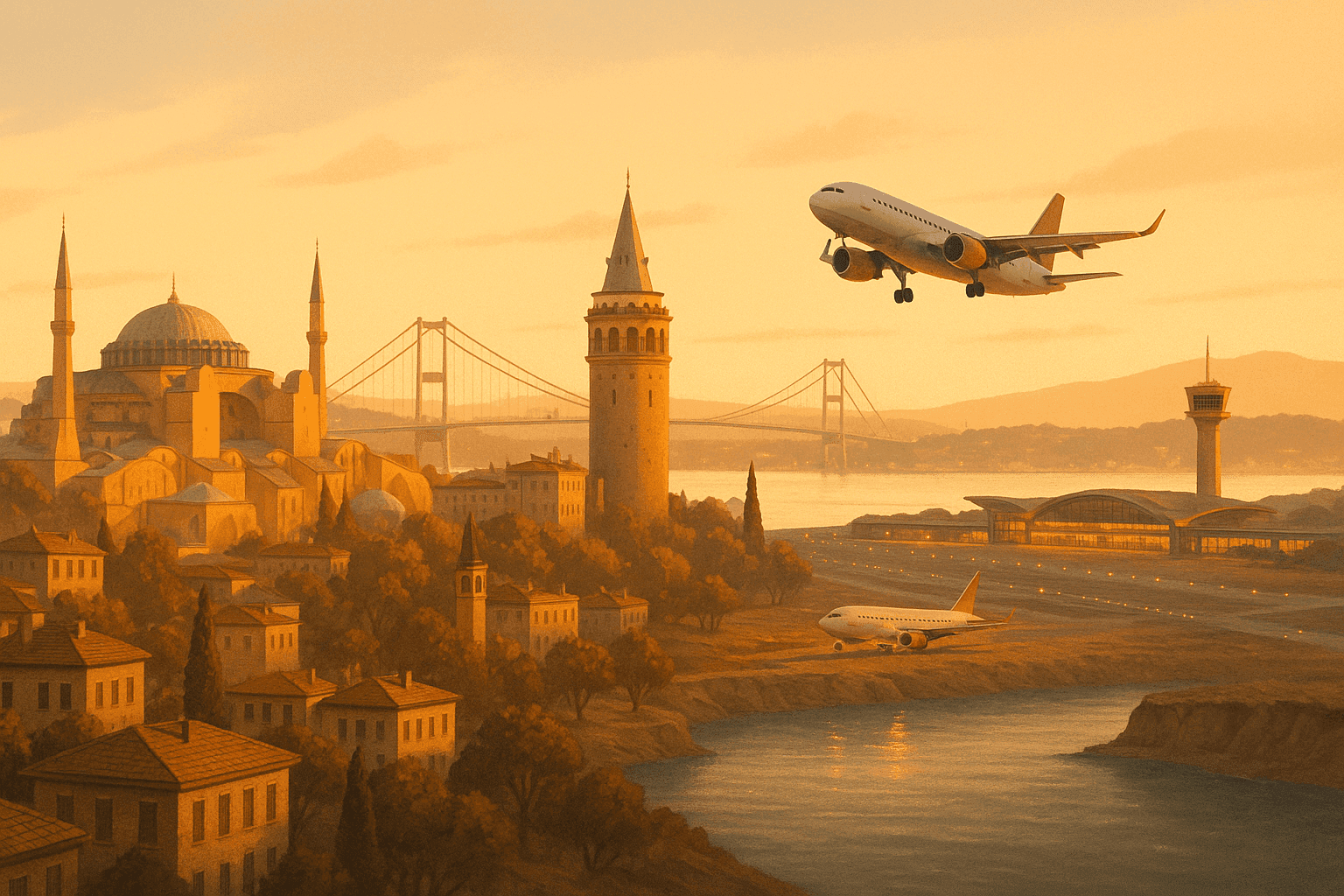 پرواز از تهران به استانبول