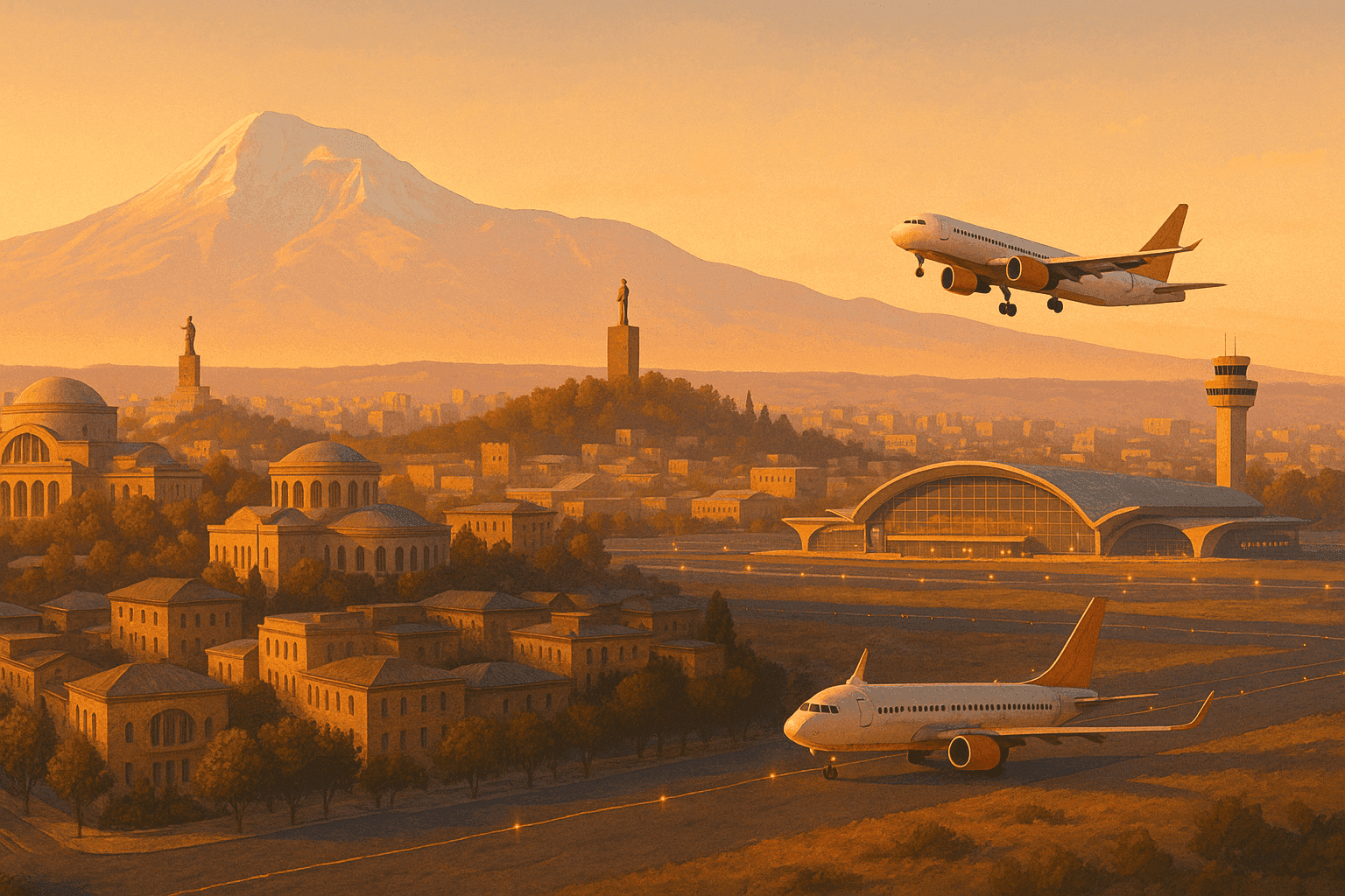 پرواز از تهران به ایروان