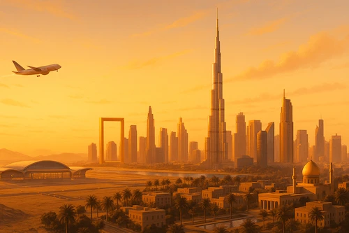 پرواز از مشهد به دبی